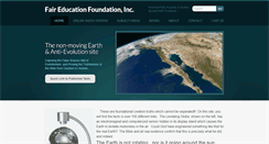 Desktop Screenshot of fixedearth.com