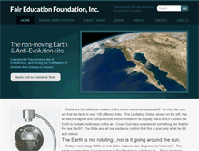 Tablet Screenshot of fixedearth.com